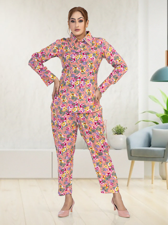 Women's Co-Ord Set/Top & Bottom Set Two-Piece Outfits for Women
