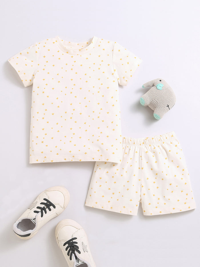 Nino Bambino 100% Organic Cotton Printed Co ord Sets For Boy