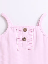 Nino Bambino 100% Organic Cotton Cami Top And Shorts/Dress For Kid Girls