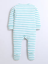 Round Neck Long Sleeve Romper For Unisex Baby