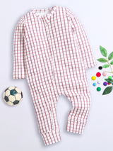 Round Neck Long Sleeve Romper For Unisex Baby