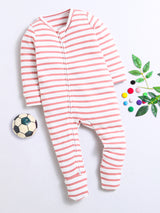 Round Neck Long Sleeve Romper For Unisex Baby