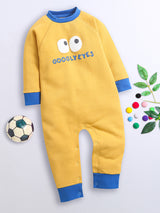 Round Neck Long Sleeve Romper For Unisex Baby