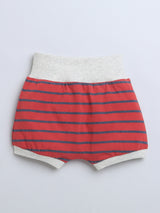 Red Stripe Lap Top With Bloomer/Top & Bottom Sets For Baby Boy