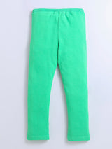 Fleece Green Track Pant/Joggers for Boys