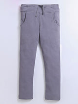 Fleece Grey Track Pant/Legging for Boys