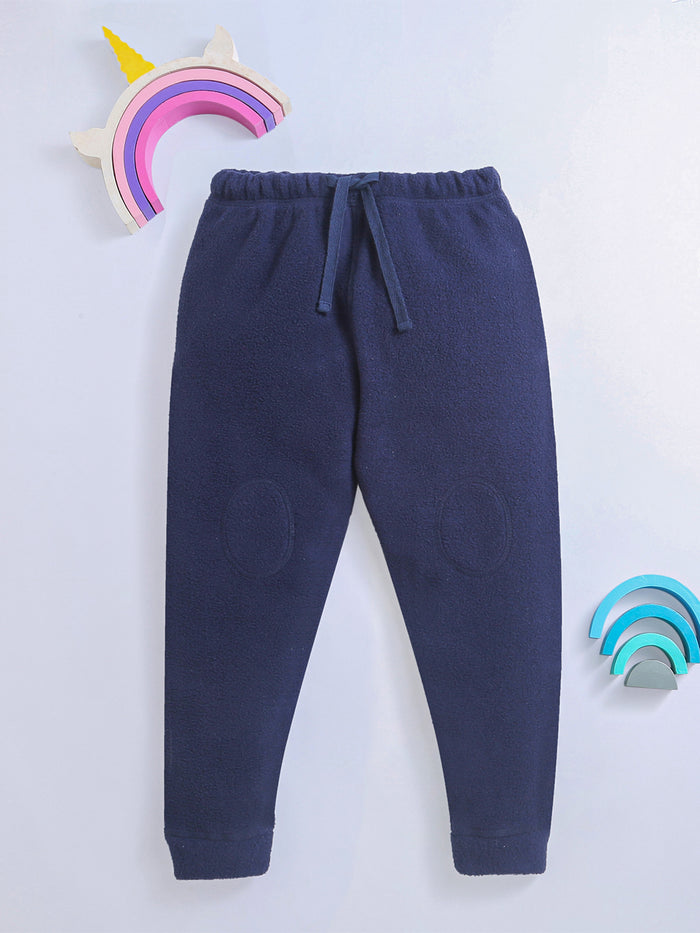 Polar-Fleece Blue Color Trackies/Trackpant/Legging For Baby Boys