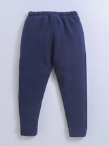 Polar-Fleece Blue Color Trackies/Trackpant/Legging For Baby Boys