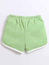 Nino Bambino 100% Organic Cotton Horizontal Strip Top With Matching Shorts/Top & Bottom Sets For Baby Boy.