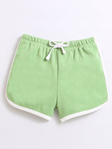 Nino Bambino 100% Organic Cotton Horizontal Strip Top With Matching Shorts/Top & Bottom Sets For Baby Boy.