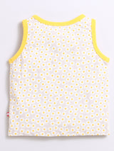 Nino Bambino 100% Organic Cotton Printed Top With Matching Shorts/Top & Bottom Sets For Girls
