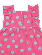 Nino Bambino 100% Organic Cotton Dress & Shorts Set Top & Bottom Set For Baby Girls