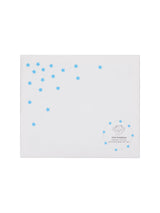 Nino Bambino 100% Organic Cotton White & Blue Print Essentials Gift Sets Pack Of 8 For Newborn Baby Boy