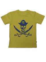 Nino Bambino 100% Organic Cotton Short Sleeve Yellow T-Shirt For Boy