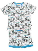 Nino Bambino 100% Organic Cotton Half Top & Bottom Sets For Boy