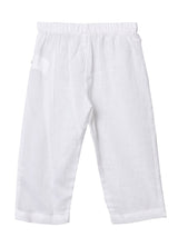 Nino Bambino 100% Organic Cotton Blue Kurta & White Pajama For Boys
