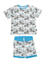 Nino Bambino 100% Organic Cotton Half Top & Bottom Sets For Boy