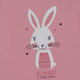 Nino Bambino 100% Organic Cotton Multi-Color Assorted Pack of 2 T-Shirt For Baby Girls