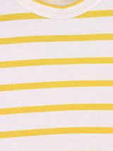 Nino Bambino 100% Organic Cotton Striped Round Neck T-Shirt & Shorts Set Top & Bottom Sets For Baby & Kid Boys