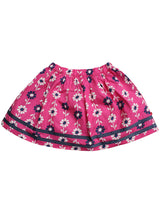 Nino Bambino 100% Organic Cotton Floral Print Skirt For Girls