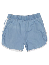 Nino Bambino 100% Organic Cotton Denim Short For Girls