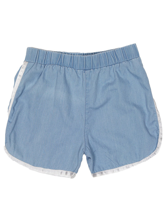 Nino Bambino 100% Organic Cotton Denim Short For Girls