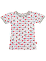 Nino Bambino 100% Organic Cotton Top & Bottom Set For Baby Girls