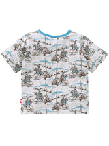 Nino Bambino 100% Organic Cotton Horse Print Sleepwear/Night Suit For Baby Boy