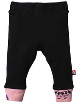 Nino Bambino 100% Organic Cotton Legging Set Pack of 2 For Baby Girls