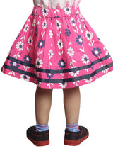 Nino Bambino 100% Organic Cotton Floral Print Skirt For Girls