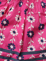 Nino Bambino 100% Organic Cotton Floral Print Skirt For Girls