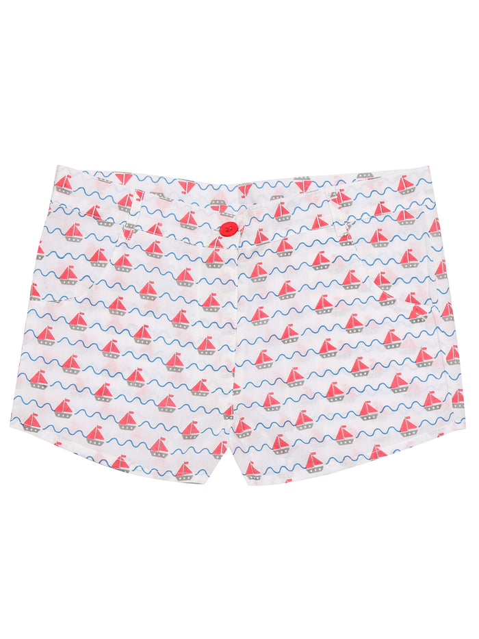 Nino Bambino 100% Organic Cotton Shorts For Baby Girls