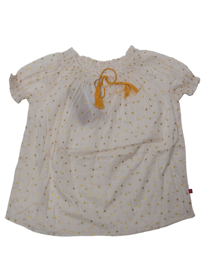 Nino Bambino 100% Organic Cotton Short Sleeve Tops For Girls