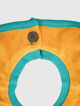 Nino Bambino 100% Organic Cotton Yellow Color Infant/Baby Bib With Bottle Drip.