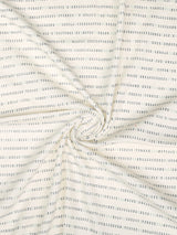 Nino Bambino 100% Organic Cotton Cream Upcycled Swaddle For Unisex Baby