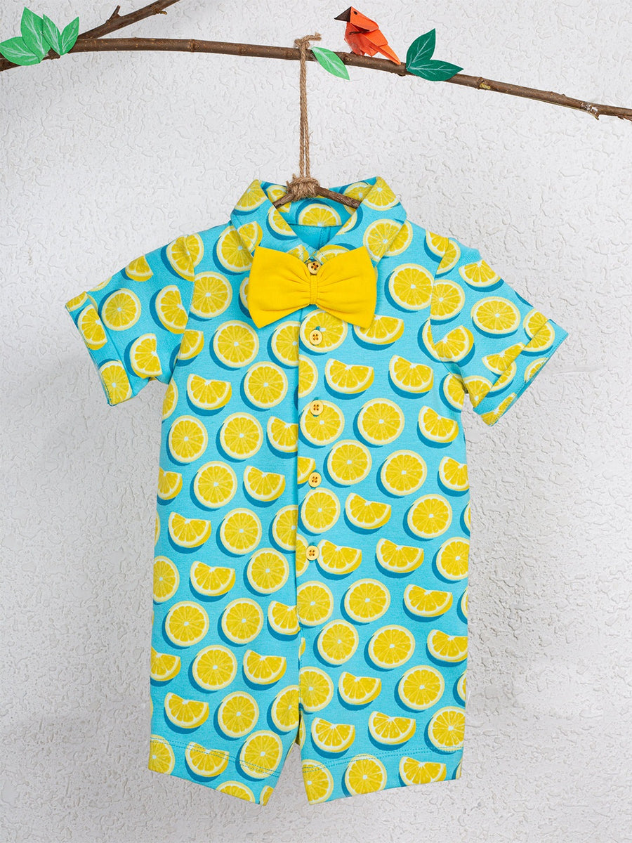 Lemon print hot sale baby clothes