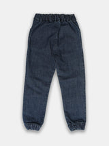 Nino Bambino 100% Cotton Blue Denim Jogger For Unisex Kids Boy & Girls .