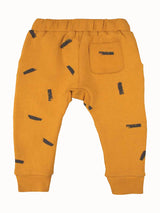 Nino Bambino 100% Organic Cotton Mustard Yellow Trackies/Leggings/Joggers For Unisex Baby