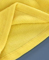 Nino Bambino Polar-Fleece Yellow Hoodie Sweatshirt For Unisex Baby