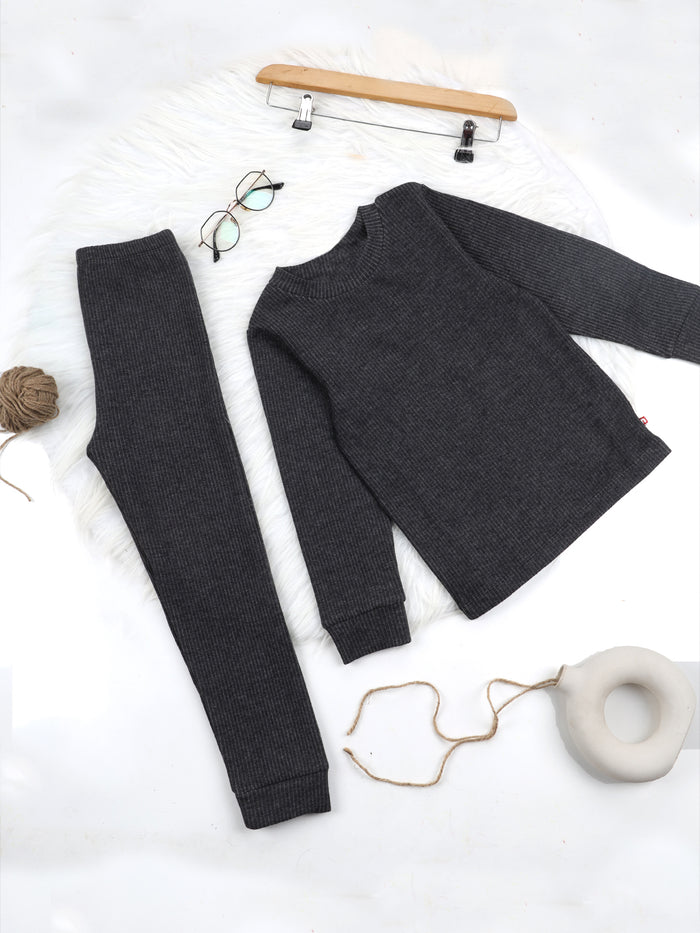 Nino Bambino Winter Thermal Top & Bottom Sets For Unisex Kids Boy & Girls