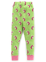 Nino Bambino 100% Organic Cotton Long Sleeve Pajama Sets/Top And Bottom Sets For Baby Girls & Kid Girls.
