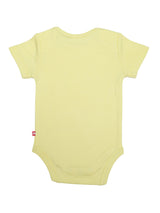 Nino Bambino 100% Organic Cotton Short Sleeves Multi-Color Pack Of 3 Bodysuit For Unisex Baby