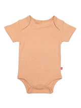 Nino Bambino 100% Organic Cotton Short Sleeves Multi-Color Pack Of 3 Bodysuit For Unisex Baby