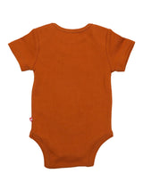 Nino Bambino 100% Organic Cotton Short Sleeves Multi-Color Pack Of 3 Bodysuit For Unisex Baby