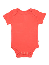 Nino Bambino 100% Organic Cotton Short Sleeves Multi-Color Pack Of 3 Bodysuit For Unisex Baby