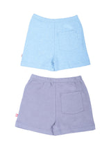 Nino Bambino 100% Organic Cotton Pack Of 2 Shorts Sets For Baby Boy.