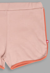 Nino Bambino 100% Organic Cotton Multi-Color Shorts Sets Pack Of 3 For Baby & Kids Girls.