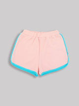 Nino Bambino 100% Organic Cotton Multi-Color Shorts Sets Pack Of 3 For Baby & Kids Girl.