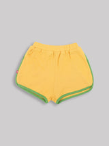 Nino Bambino 100% Organic Cotton Multi-Color Shorts Sets Pack Of 3 For Baby & Kids Girl.