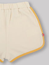 Nino Bambino 100% Organic Cotton Multi-Color Shorts Sets Pack Of 3 For Baby & Kids Girl.